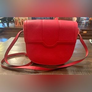 Corset London Rosa Saddle Bag, Real Leather